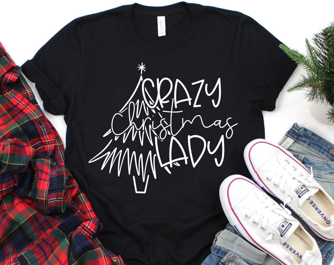 Crazy Christmas Lady