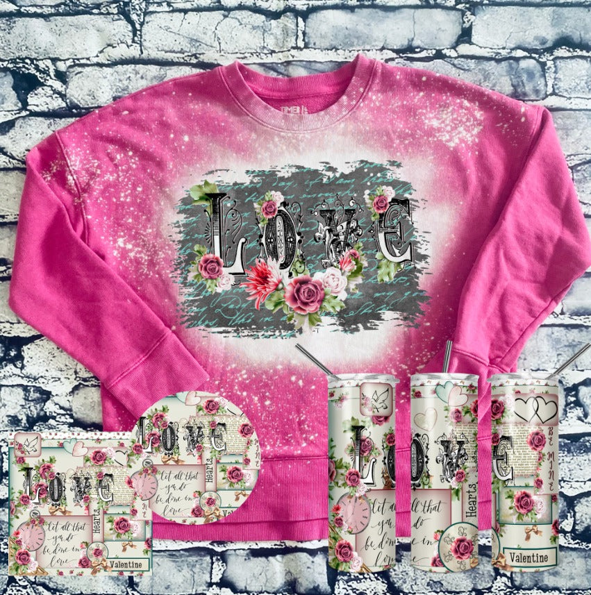 Love Junk Journal Sublimation Set