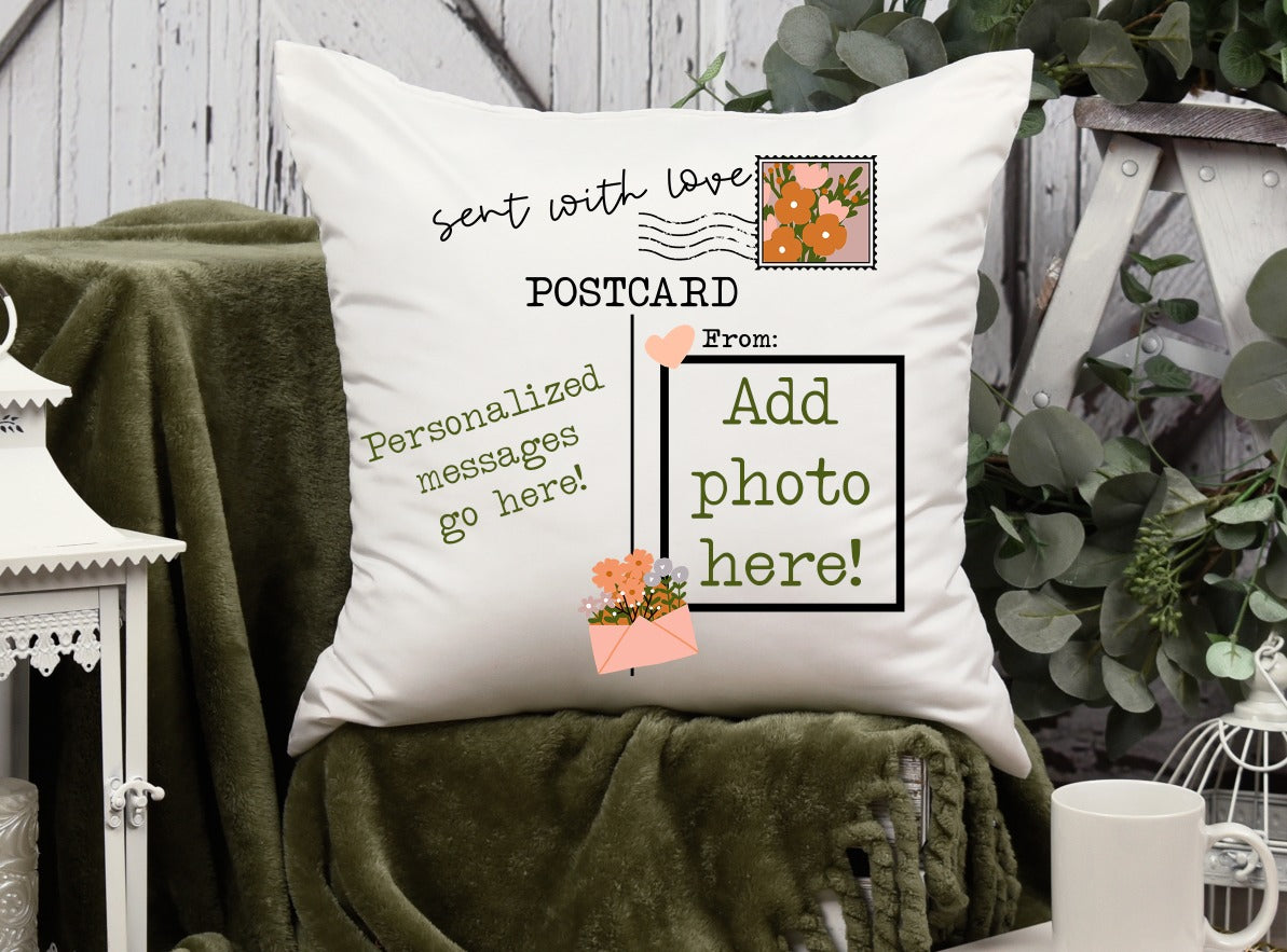 Postcard Pillow
