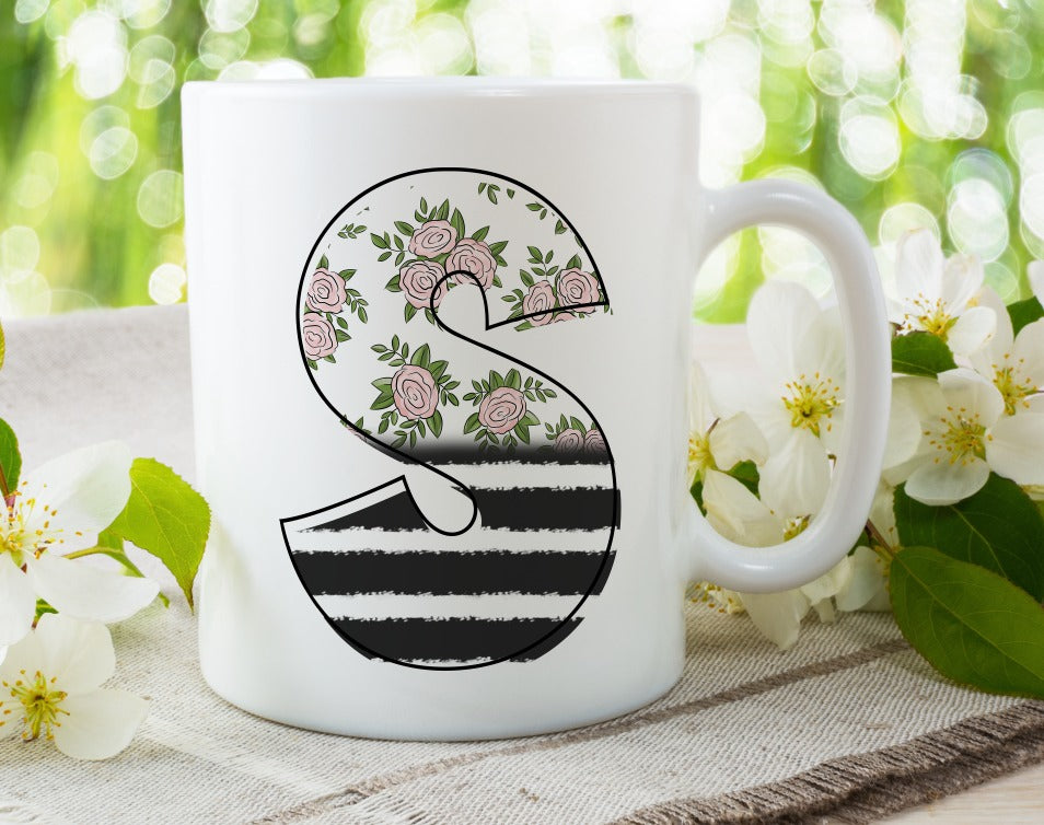 Roses and Stripes Alphabet