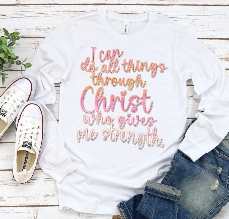 I Can Do All Things Through Christ