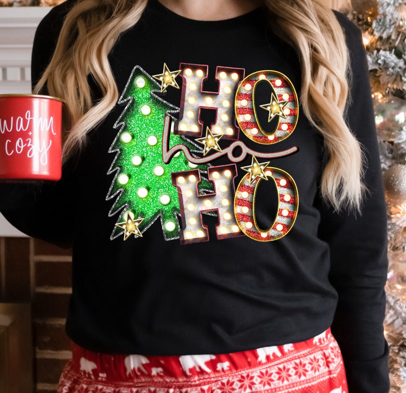 Ho Ho Ho Marquee Style