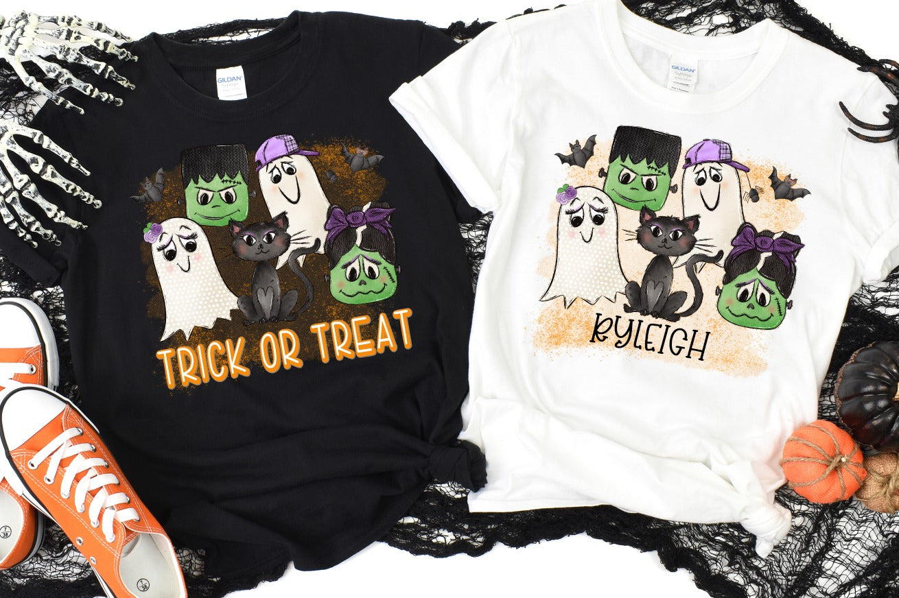 Halloween Friends OR Trick or Treat Version