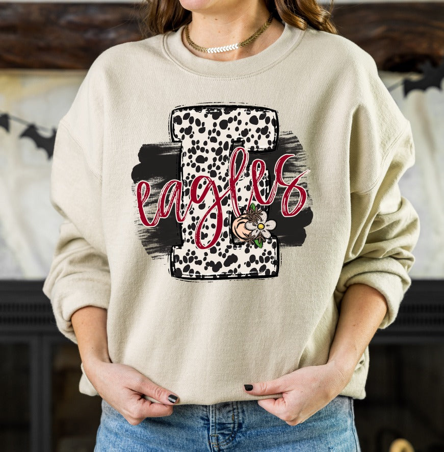 Dalmatian Print Alpha with Background