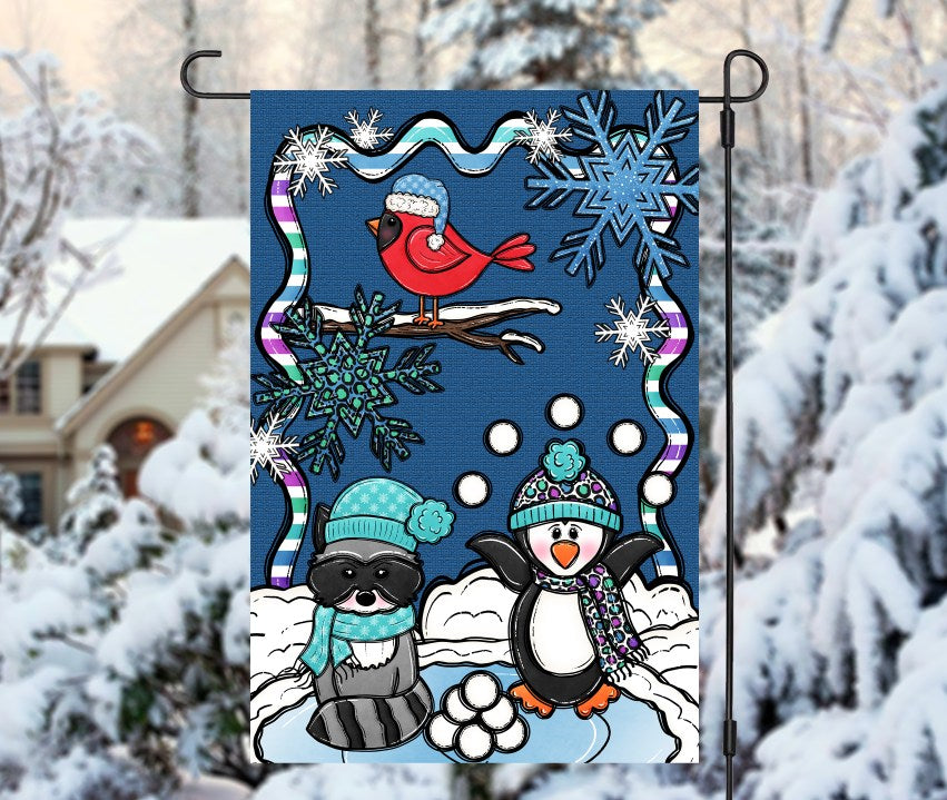 Winter Garden Flag