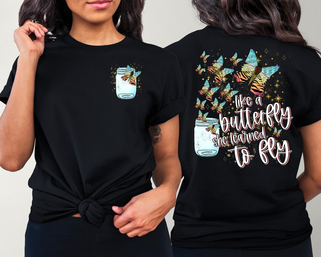 Like A Butterfly, She Learned To Fly