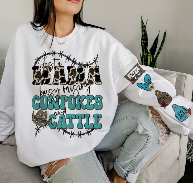 Just a Mama Raising Cowpokes and Cattle