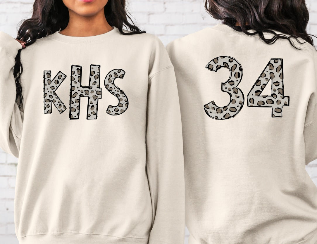 Sports Mom Leopard Alphabet