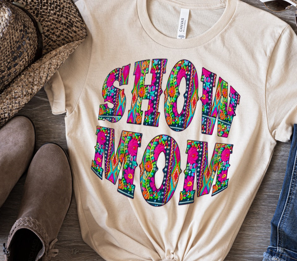Show Mom Embroidery Style