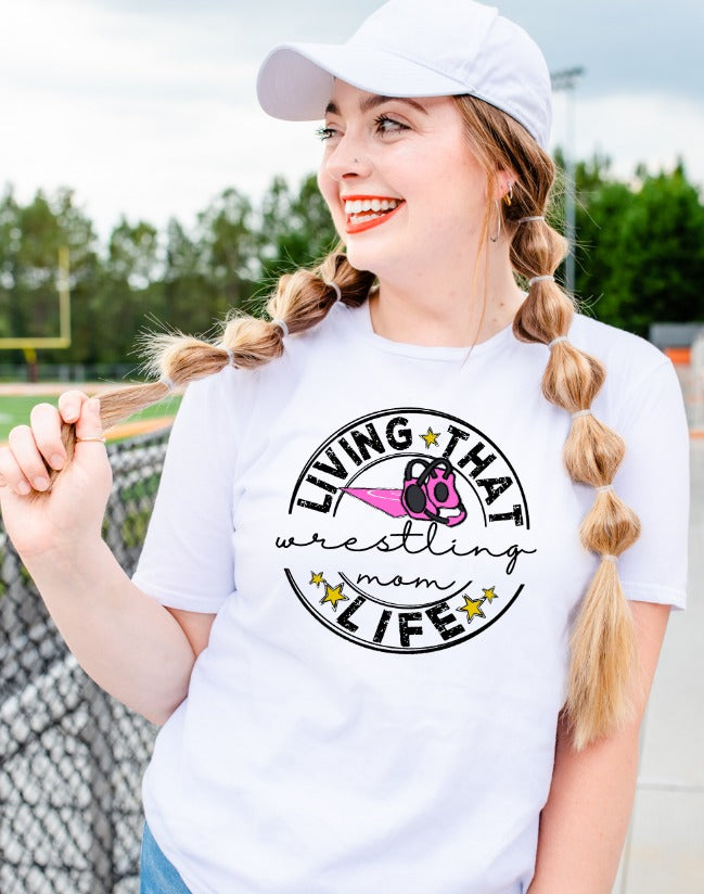 Living that Wrestling - Pink Mom Life