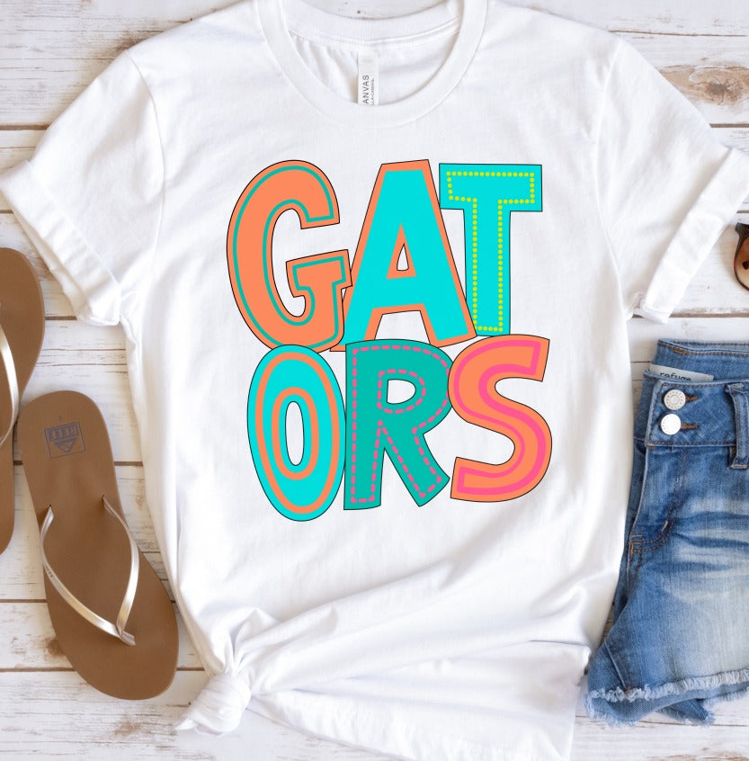 Gators Bright Letters