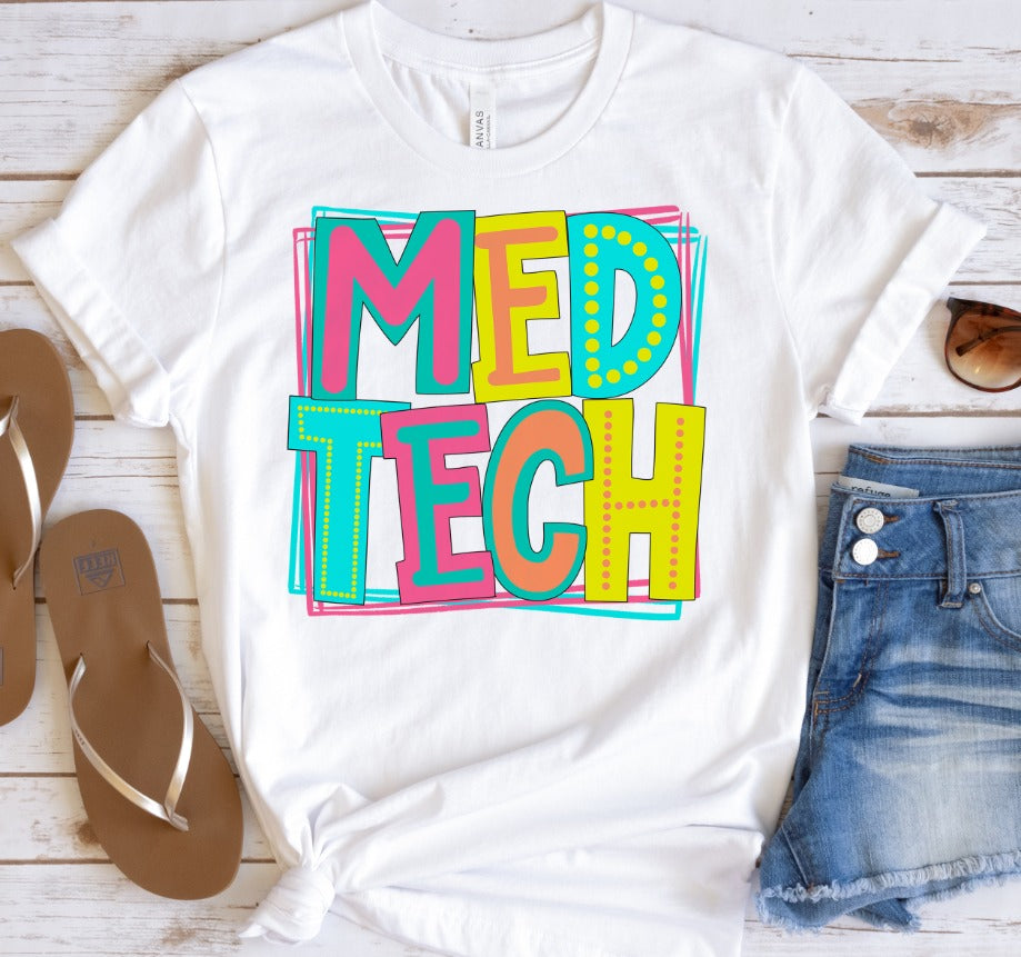 Med Tech Bright Letters