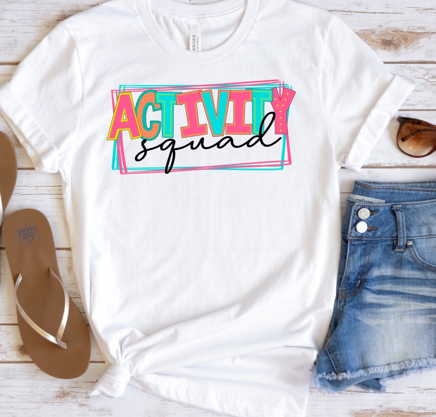 Activity Squad Bright Letters
