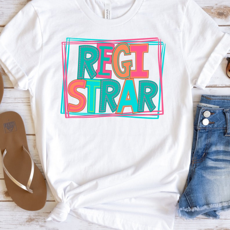 Registrar Bright Letters