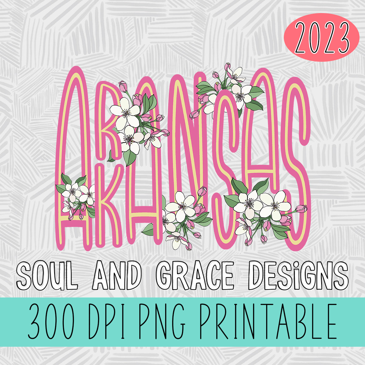 Arkansas Pink Flowers