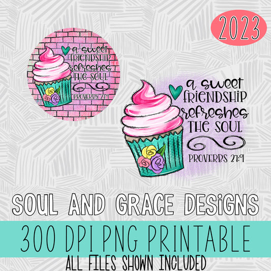 A Sweet Friendship Cupcake Version