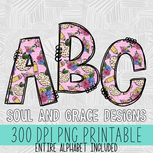 Back to School Alphabet