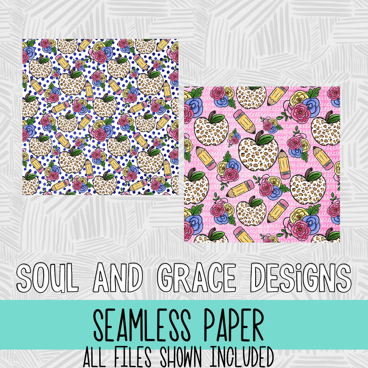 Back to School Seamless Paper