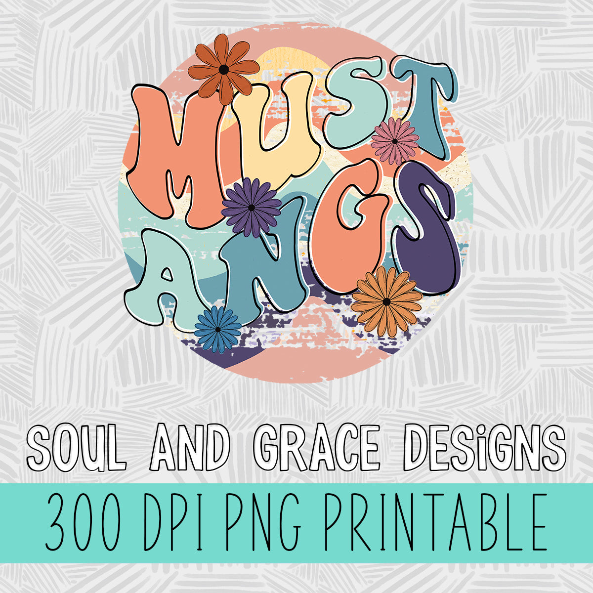 Boho Spirit Wear MUSTANGS