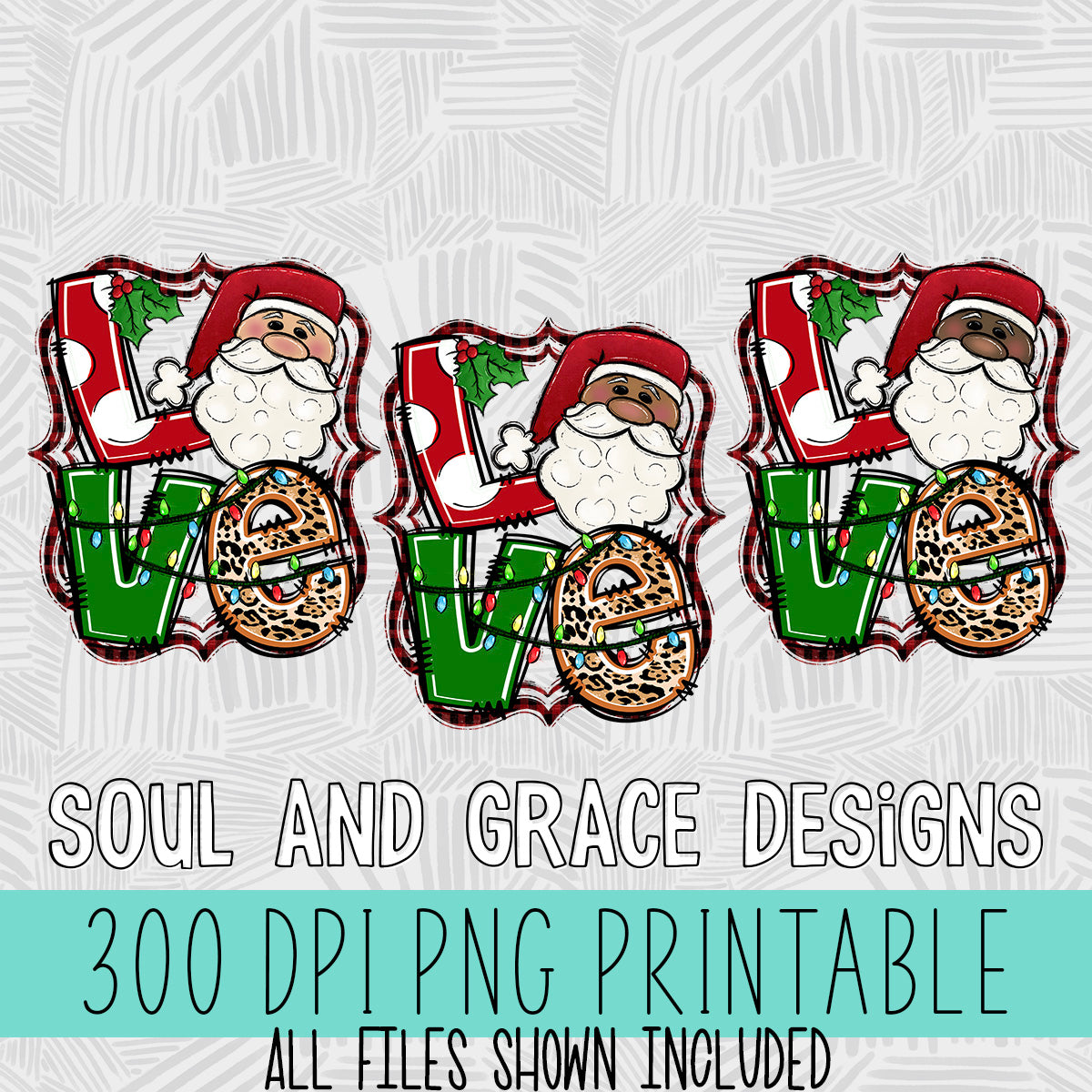 Santa Love - 3 Versions