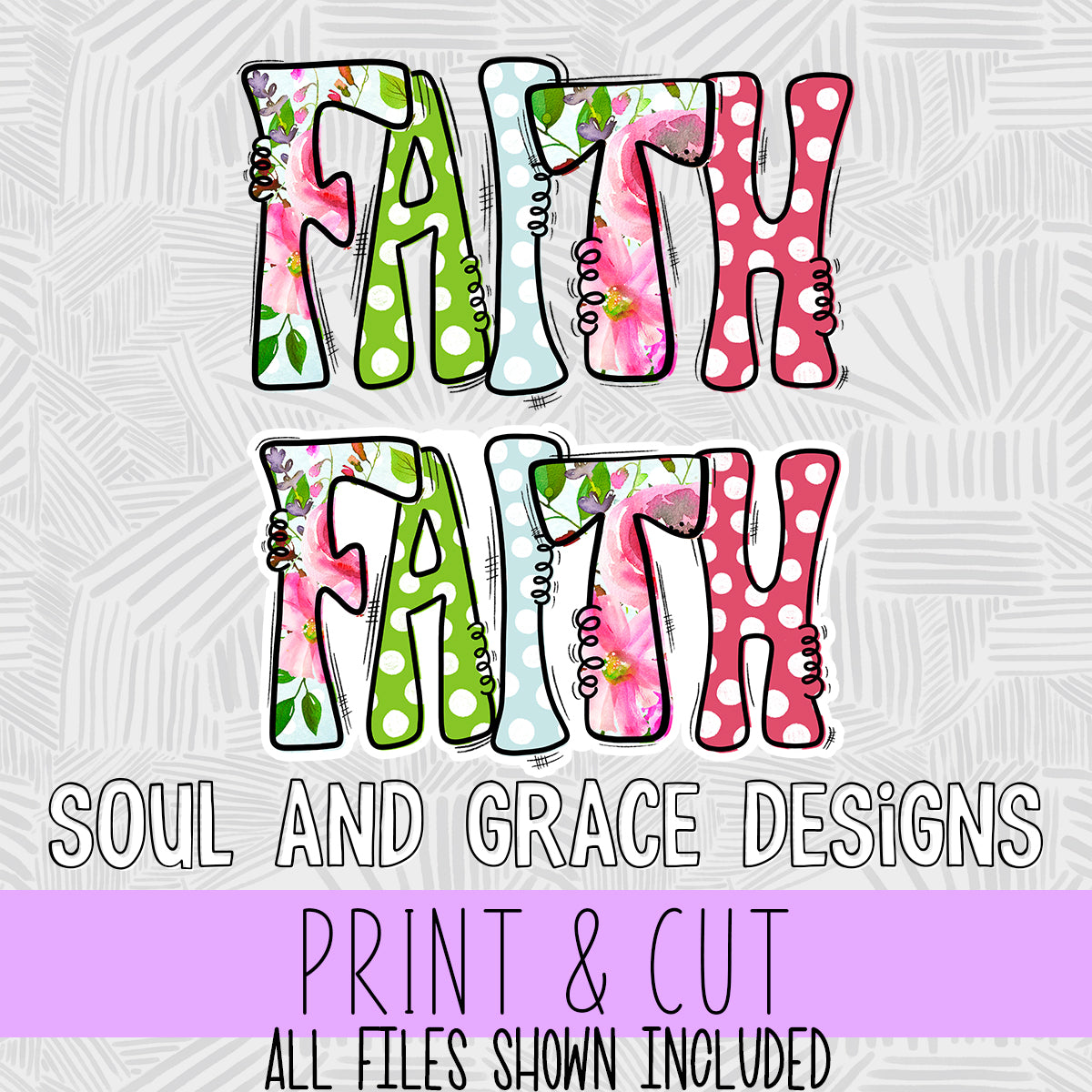 faith word art