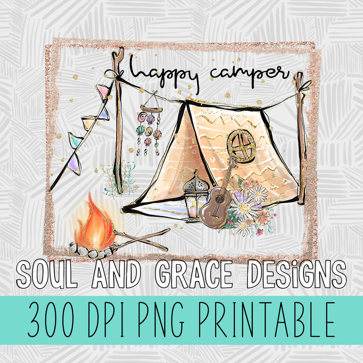Happy Camper Tent Style