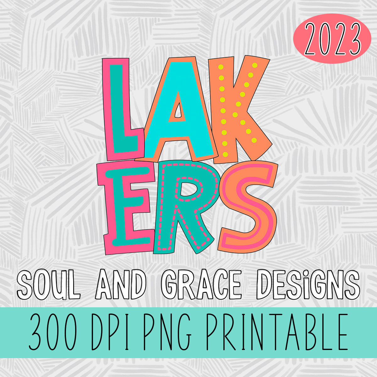 Lakers Bright Letters