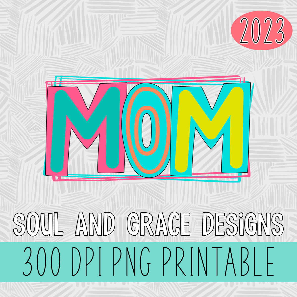 Mom Bright Letters