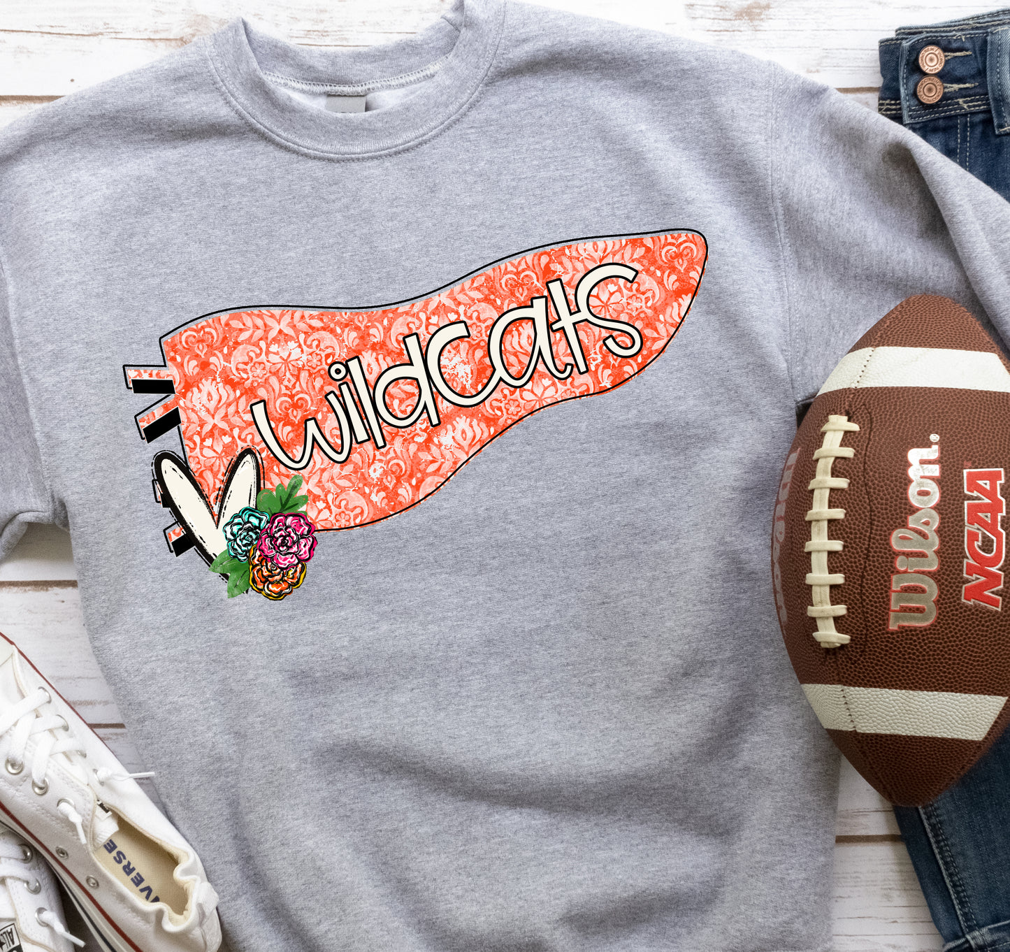 Sports Pennants ORANGE Options