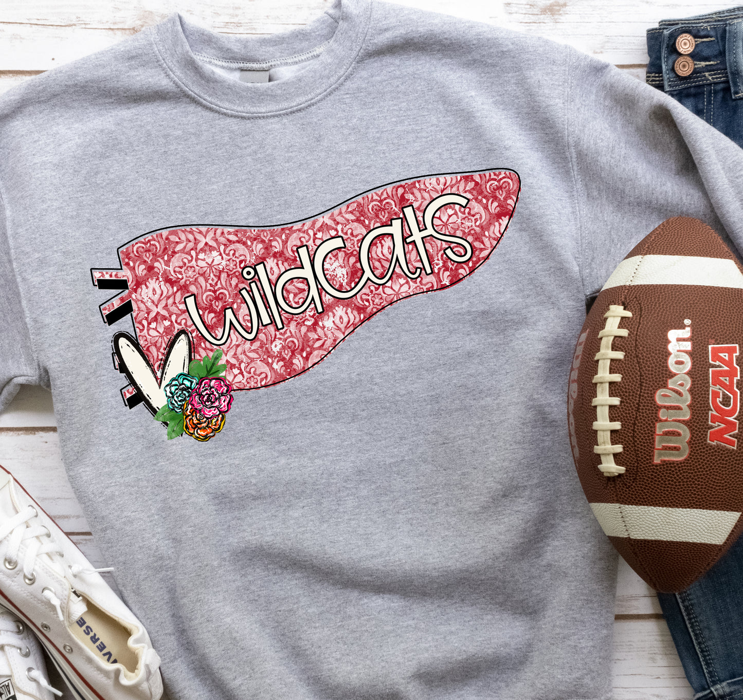 Sports Pennants RED Options