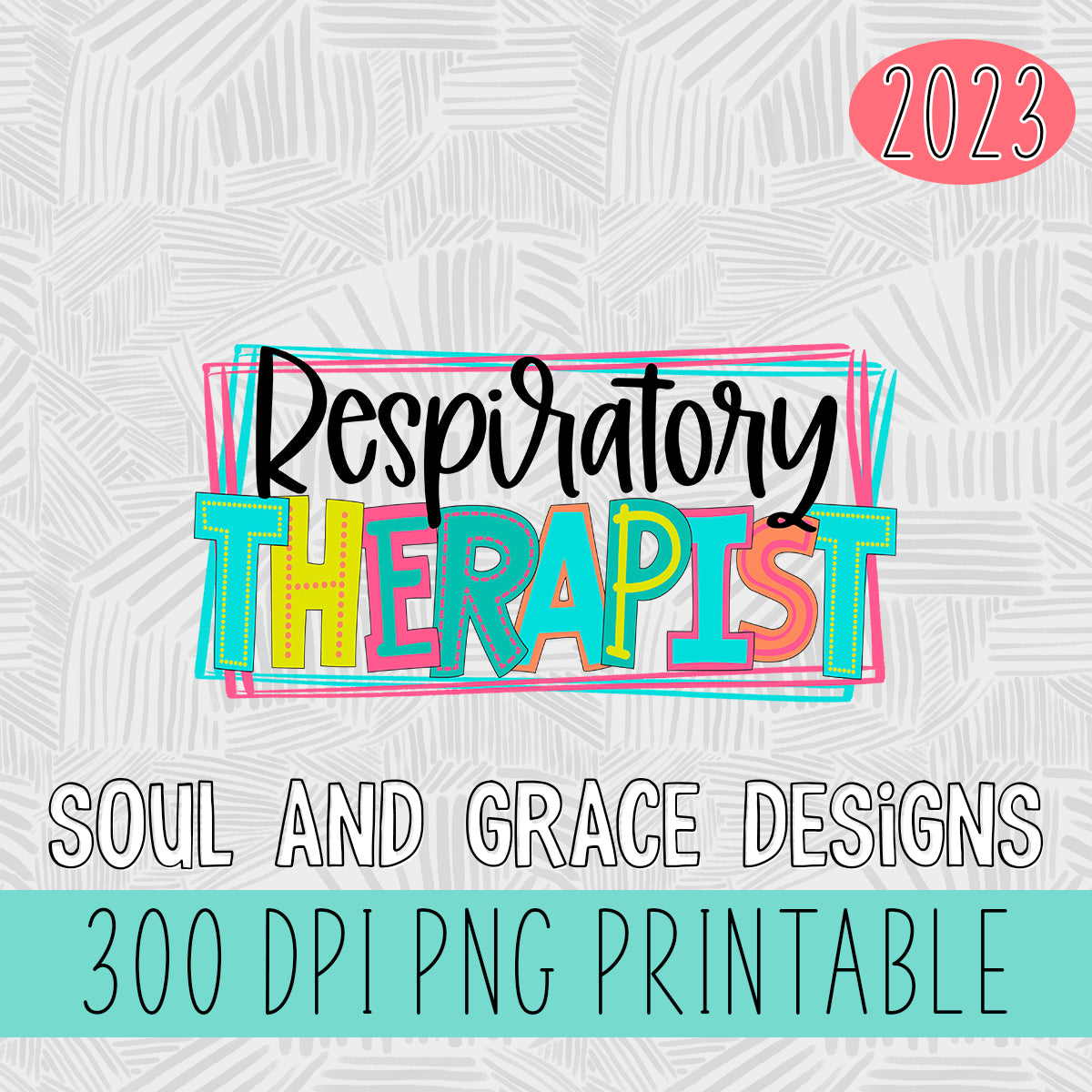 Respiratory Therapist Bright Letters