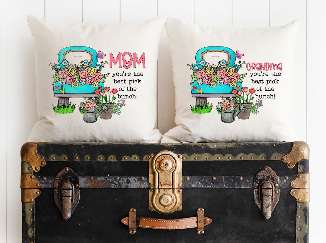 BLANK - ADD A NAME You're the Best Truck with Flowers