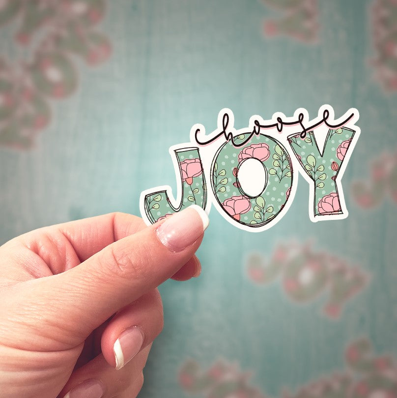 Choose Joy Bright Flowers