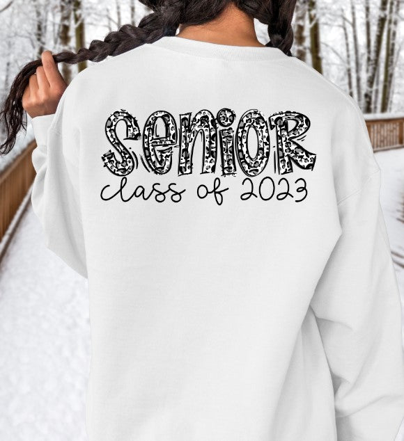 White Leopard Doodle Alphabet