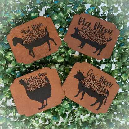 Show Animal Mom Hat Patches [SVG]