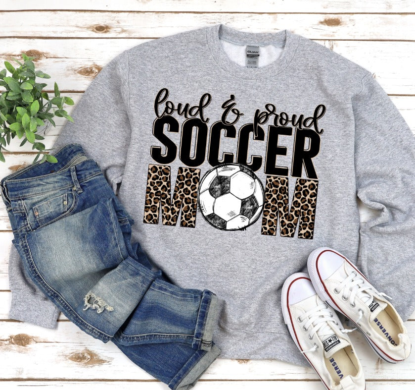 Loud and Proud Soccer Mom