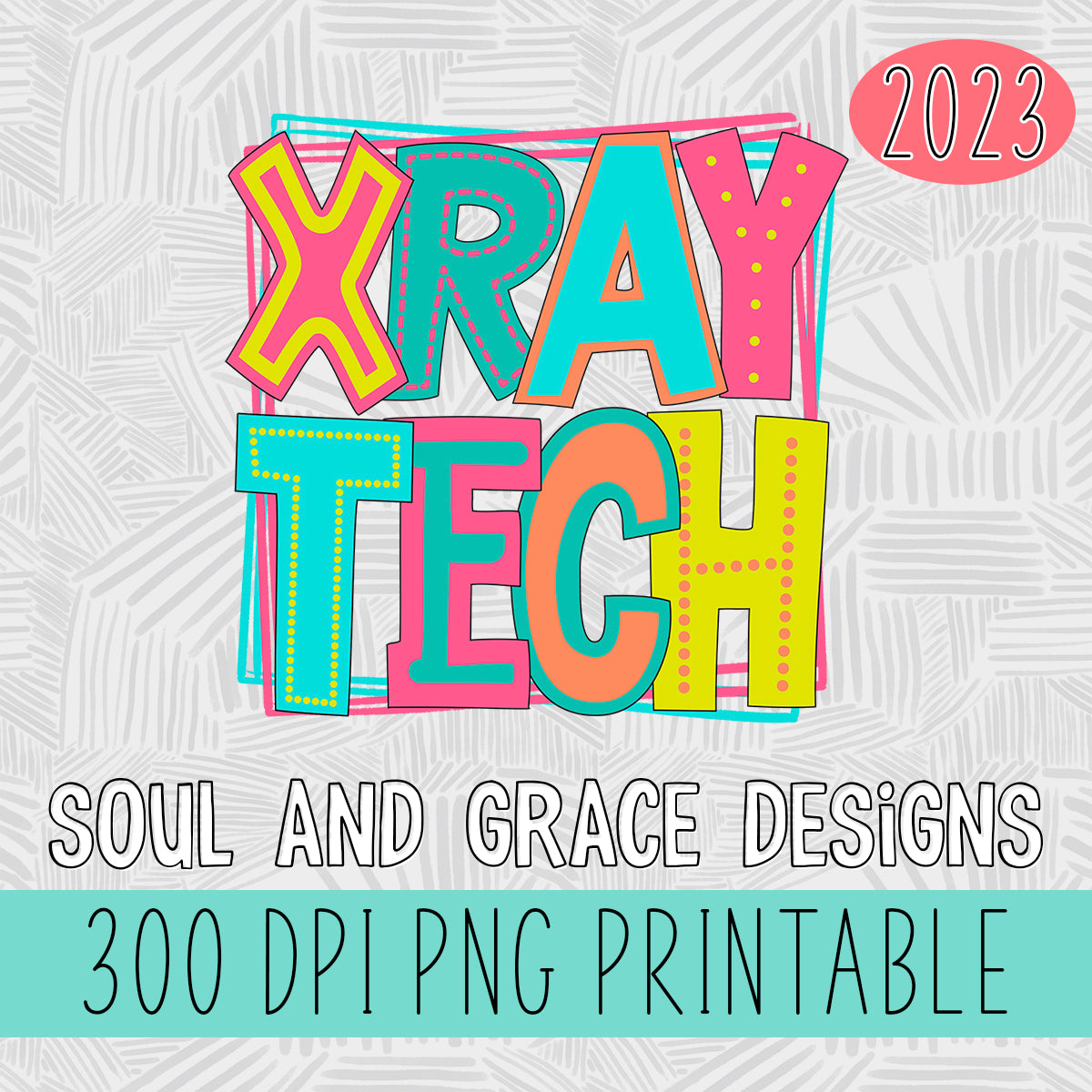 X Ray Tech Bright Letters