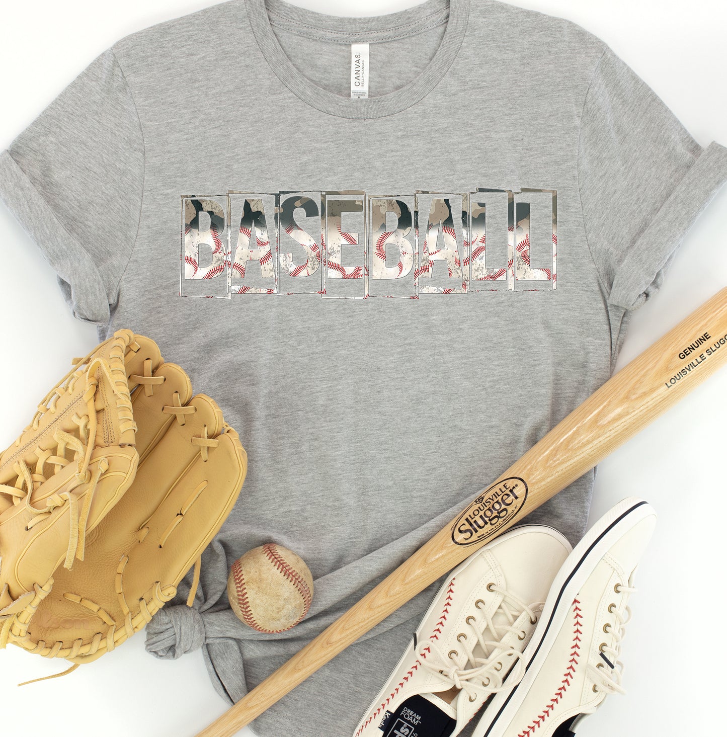 Grunge Sports Words and Paper