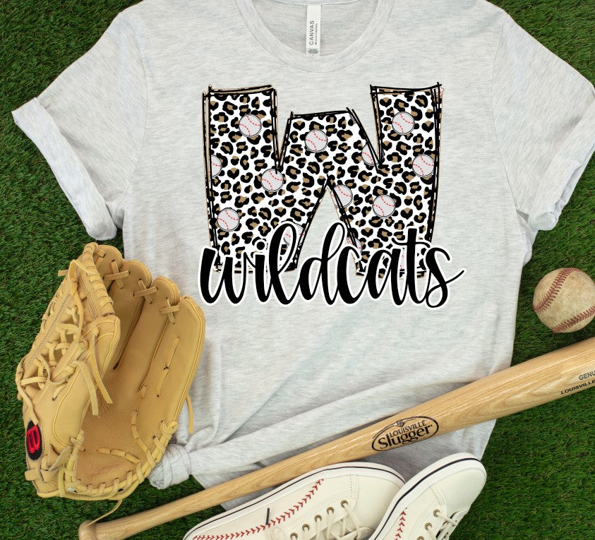 Leopard Baseball Alphabet