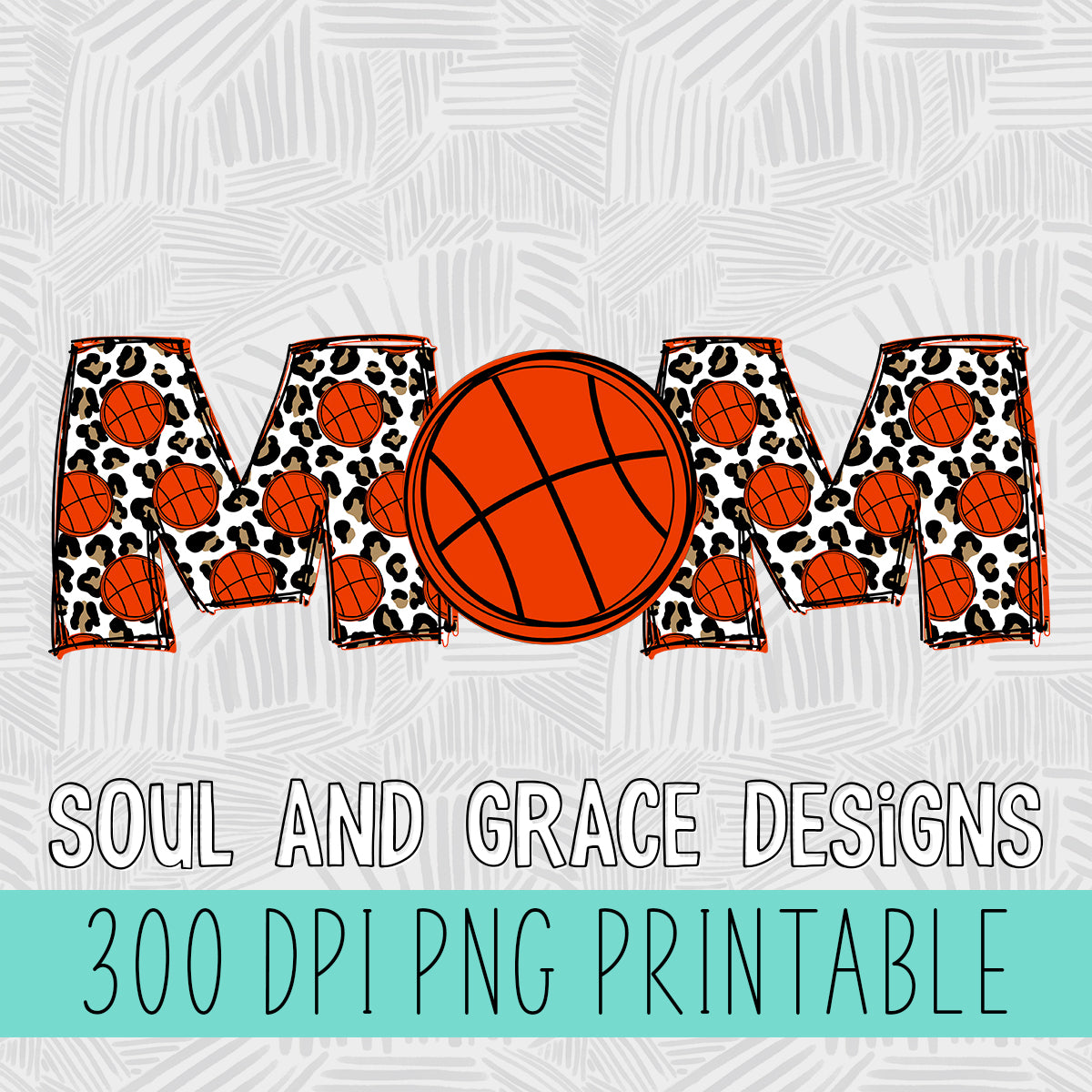 Leopard Basketball Mom