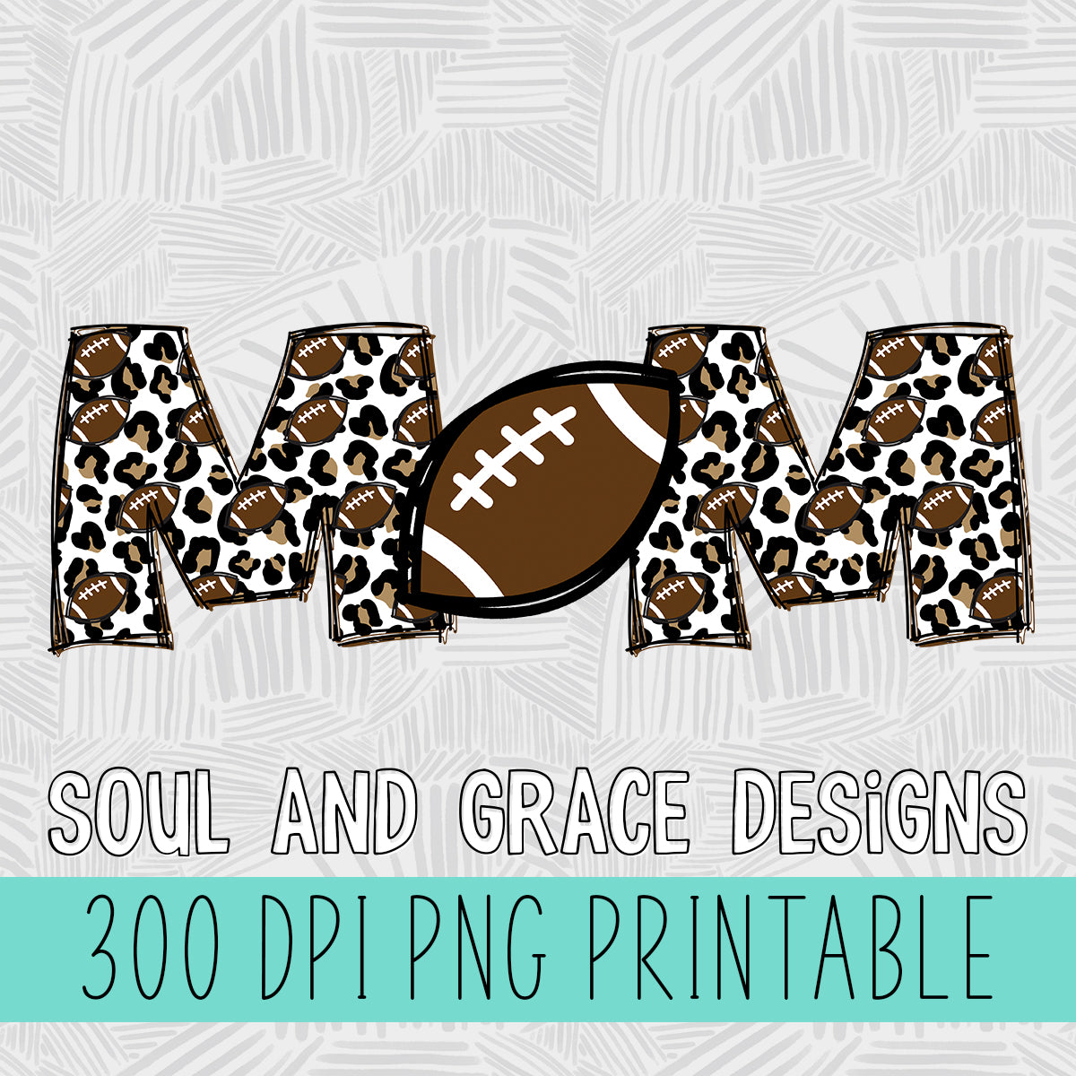 Leopard Football Mom