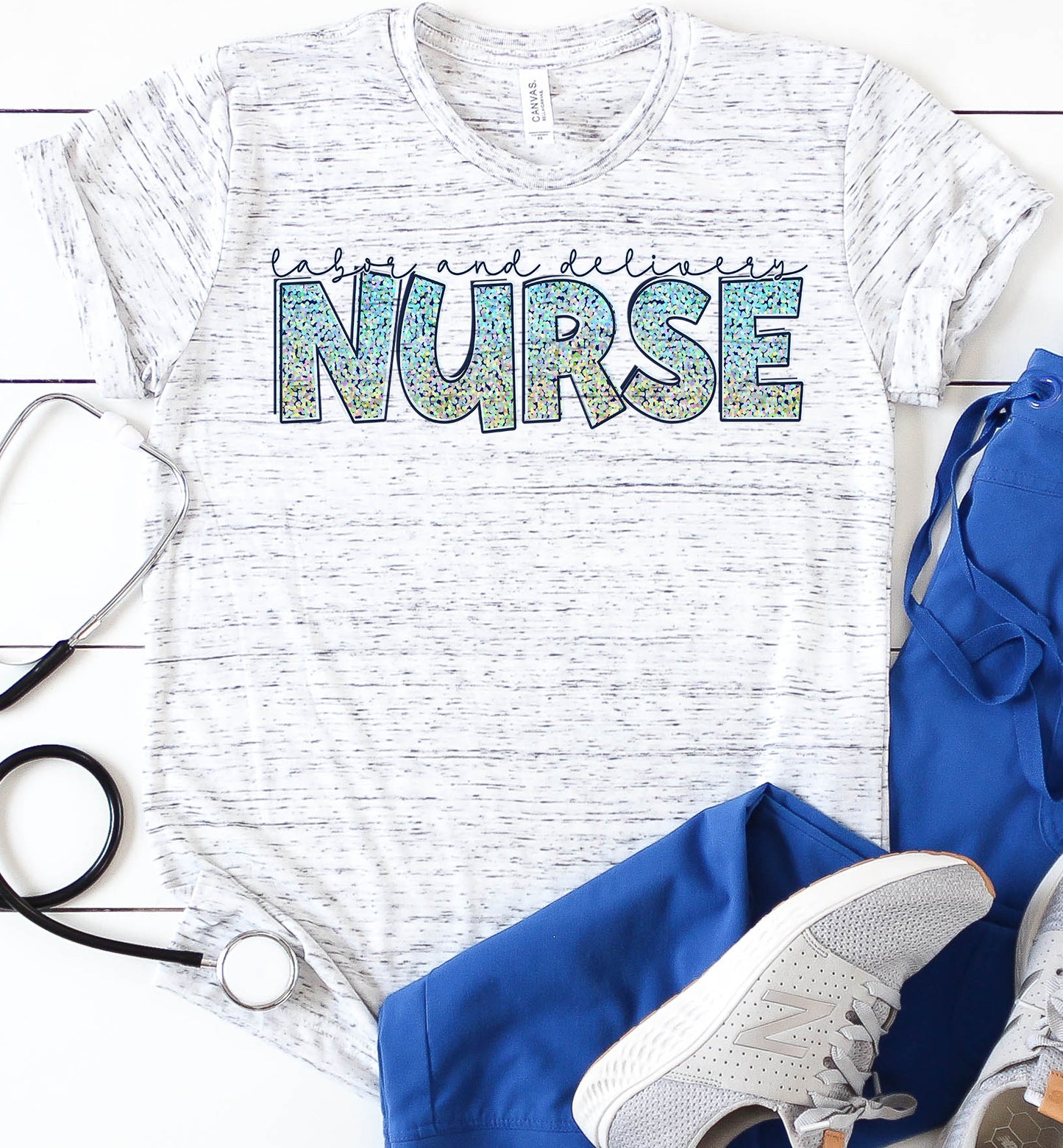 Nursing Word Art - Abstract Print