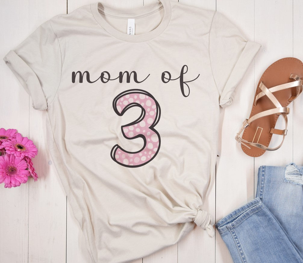 Pastel Dots Number Set