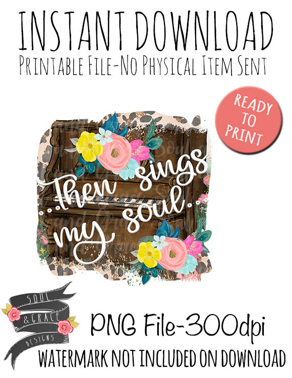 Then Sings My soul white