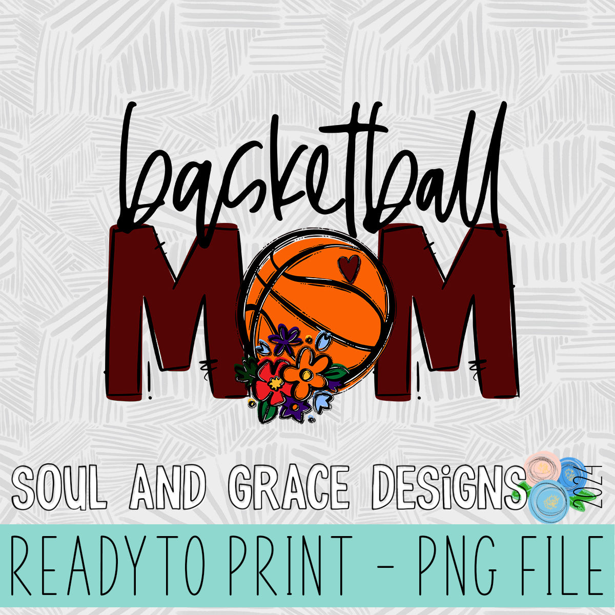 Basketball Mom Team Go