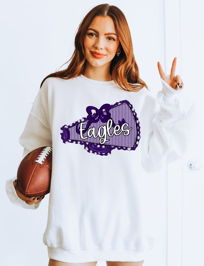 MEGAPHONES AND BOWS PURPLE