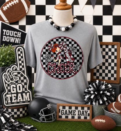 CHEERLEADER BAG TAGS - MAROON BUNDLE