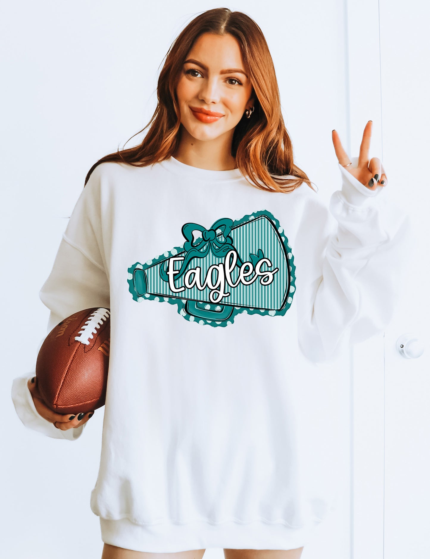 MEGAPHONES AND BOWS TEAL