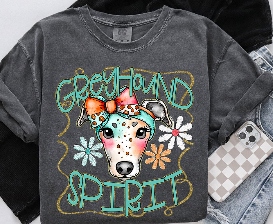 FUNKY RETRO SPIRIT GREYHOUND