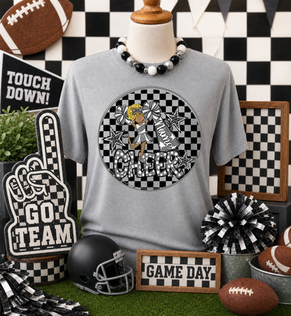 CHEERLEADER BAG TAGS - GRAY BUNDLE